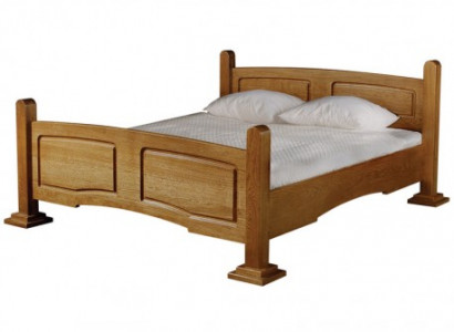 Antyk Style Classic Łóżko Podwójne łóżko Sypialnia Drewno 60/180cm